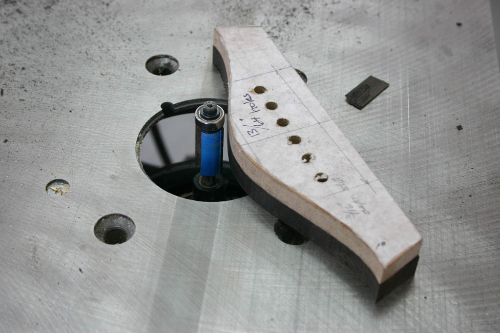 Blackwater River Guitars Methods Making a Guitar Bridge